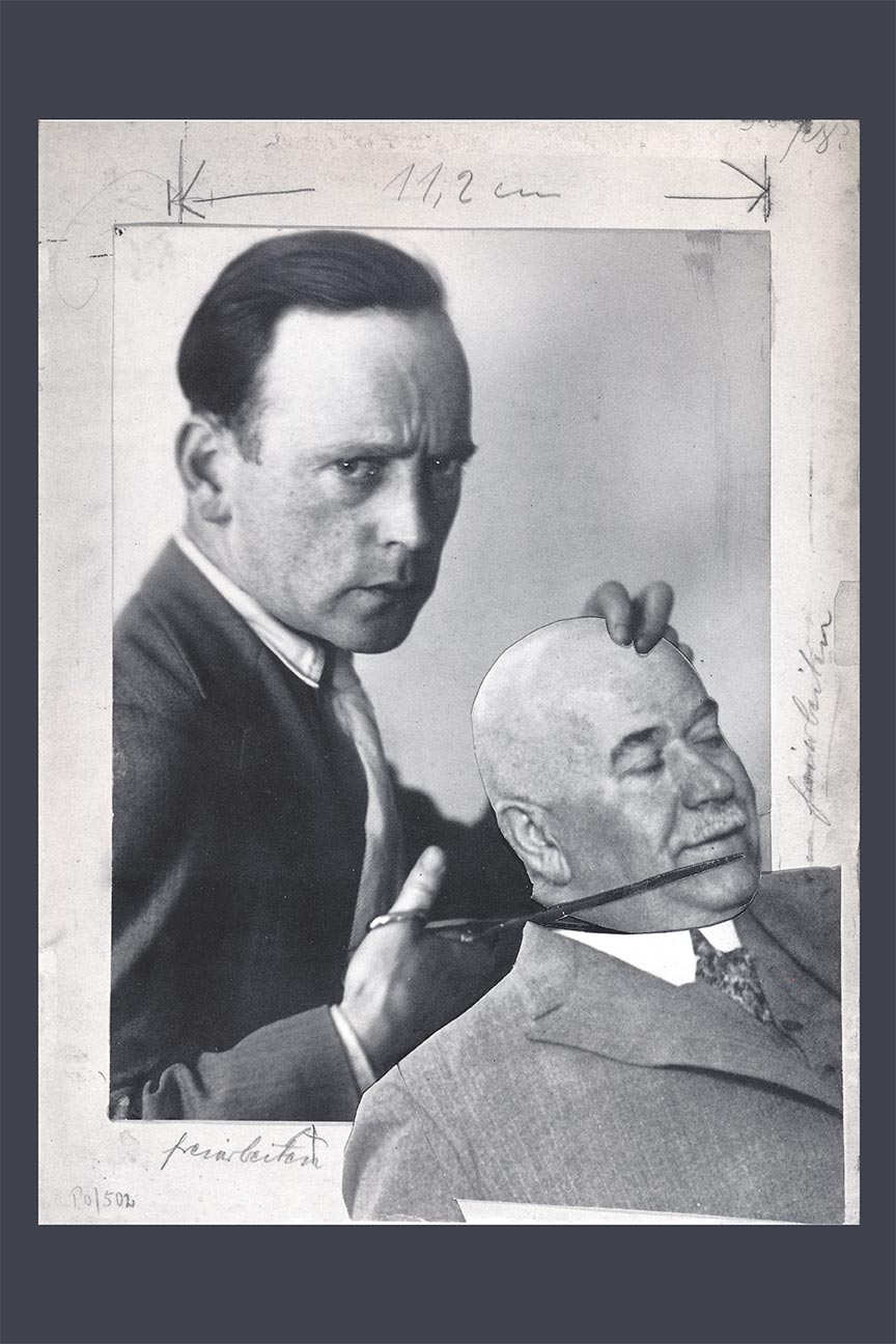Buy Famous Collage Genius Portrait. John Heartfield Photomontage. Famous Political Merchandies Shop.