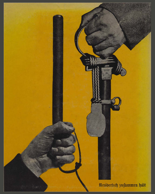 Buy Famous Dada Poster. John Heartfield Montage for most famous Weimar satire, Deutschland Uber Alles.