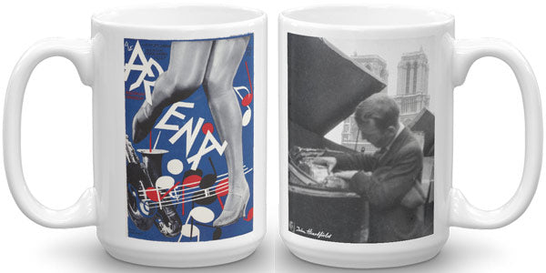 Jazz Mug. John Heartfield Weimar Republic Jazz Collage.
