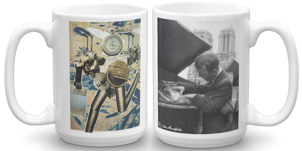 Heartfield In Paris Mug - famous political art mug