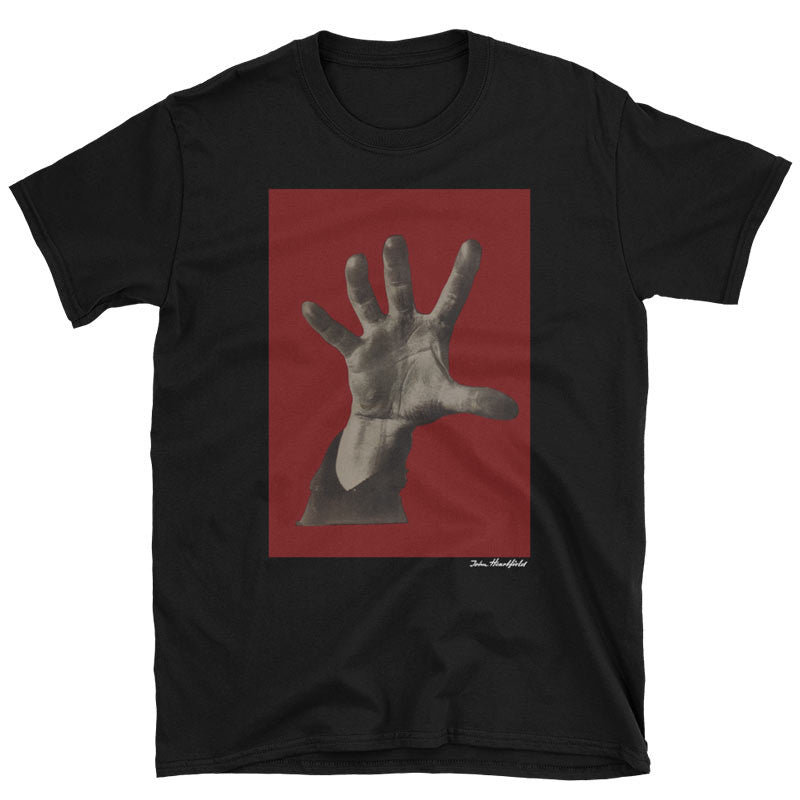 Voting matters. t-shirt. John Heartfield famous political symbols t-shirt "5 Fingers"