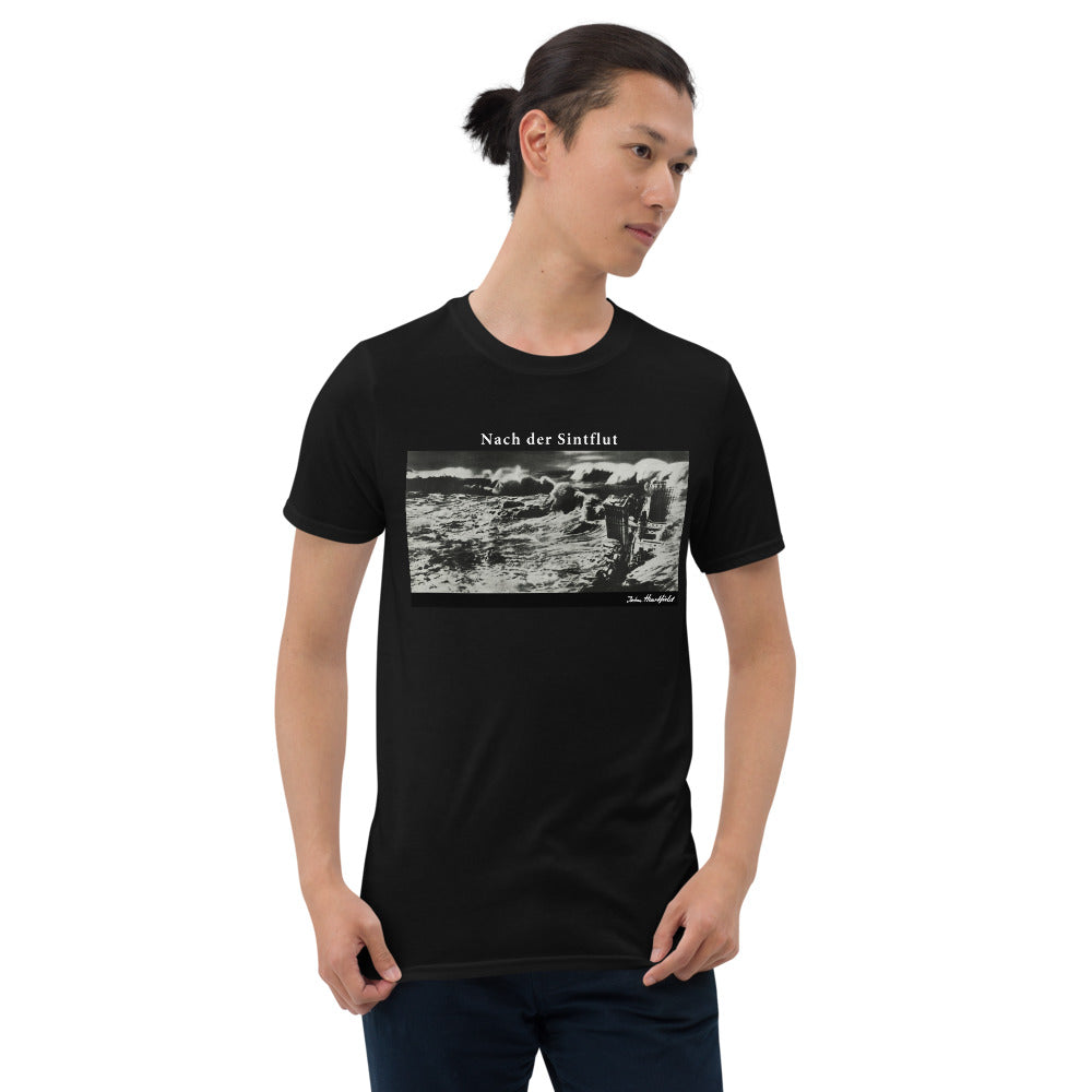 john heartfield upton sinclair book cover as weather disaster t-shirt
