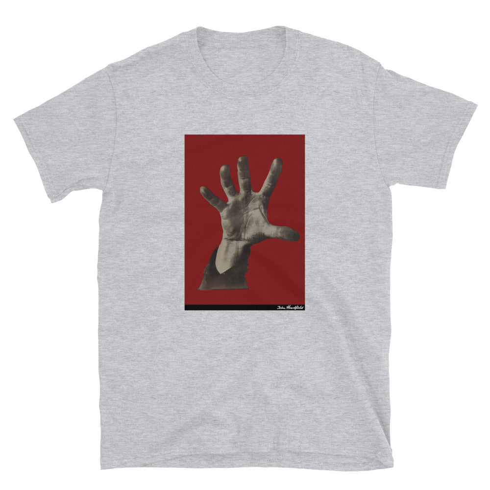 Famous Political Symbol T-shirt. 5 Fingers T-shirt Famous Political Art