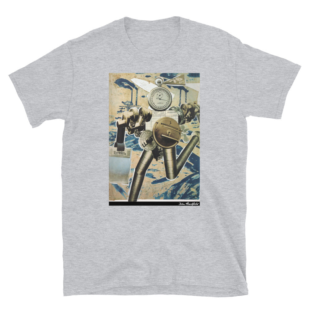 Robots Art Shirt. John Heartfield Weimar Photomontage Rationalization.
