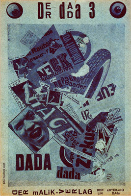 DADA Mug. Der Dada 3. Rare John Heartfield Photo, Paris 1935