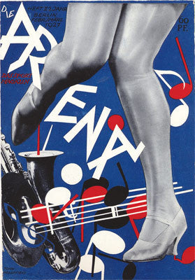 Weimar Republic Art Mug. Antifascist artist John Heartfield Weimar graphic design “Arena”